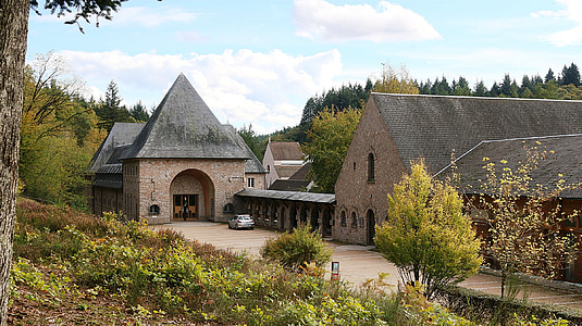 修道院の石を回す, 修道院, ブルゴーニュ, 記念碑, フランス