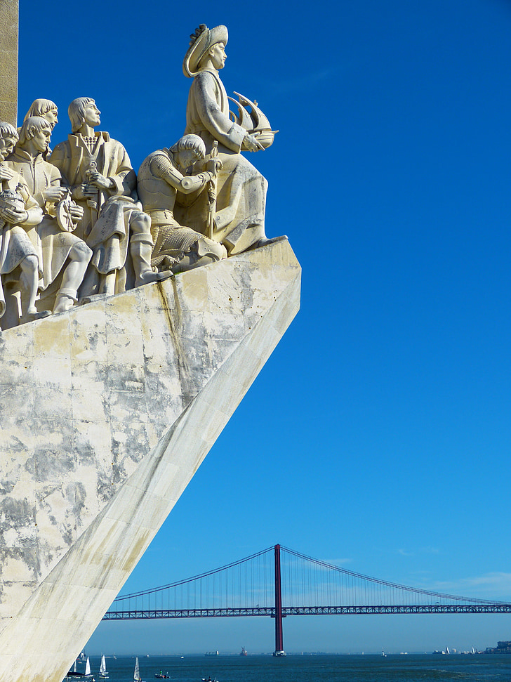 padrao dos descobrimentos, tượng đài của những khám phá, Ponte 25 de abril, Belem, Tejo, Henry the navigator, Đài tưởng niệm