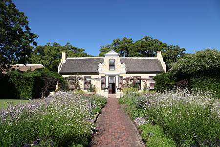 Villa, conac, proprietate, acasă, Africa de Sud, gena de gel ver, intrare
