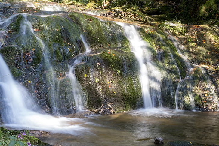 all saints, waterfall, water, source, nature, local recreation, flow