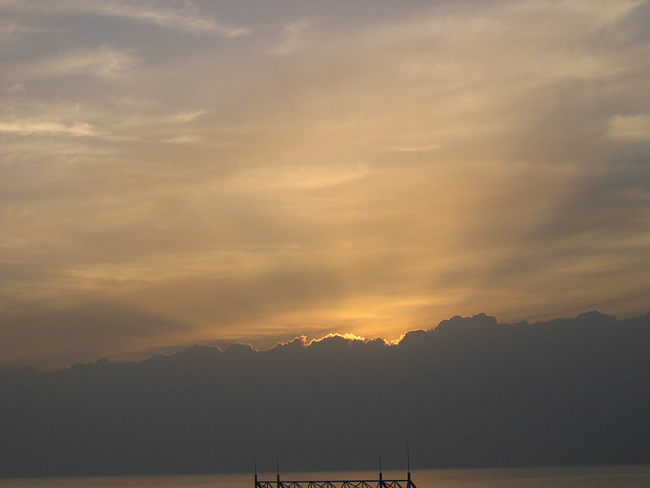 günbatımı, Afterglow, Deniz