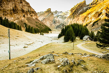 Seealpsee, Schweiz, See, Natur, Berge, Wasser, Berg