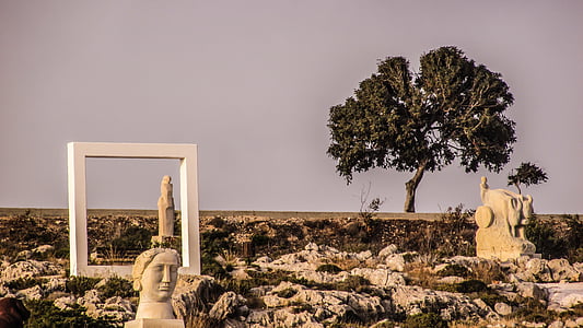 Chipre, Ayia napa, Parque de las esculturas, arte, arquitectura
