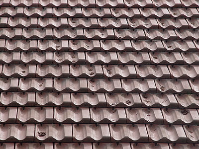 tiled roof, wallpaper, roof, roofing cladding, red, roof Tile, architecture