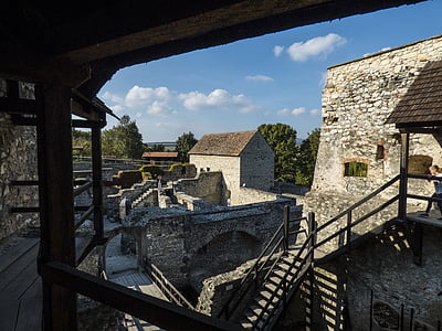 Nagyvázsony, Castello, Rovine del castello