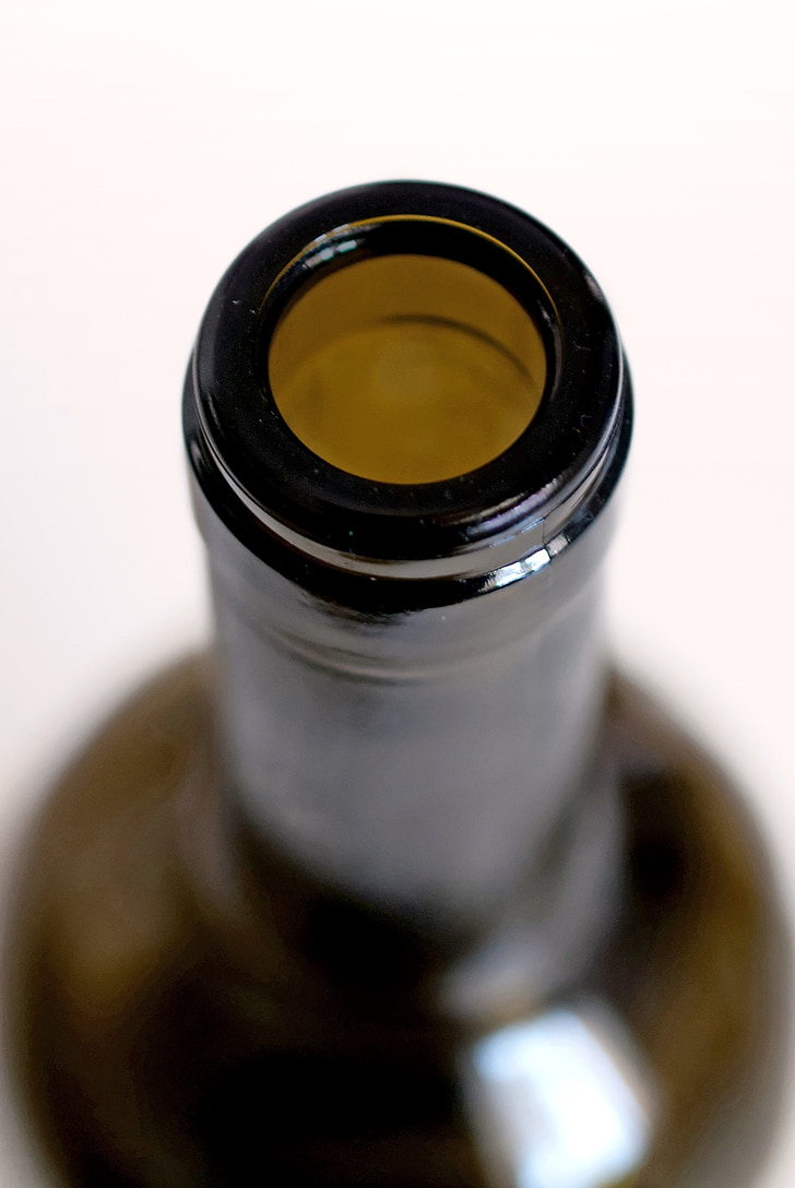 wijn, fles, knelpunt, Open, Close-up, detail