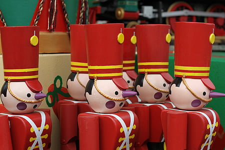 圣诞节, 玩具, 士兵, 装饰, 怀旧, 文化