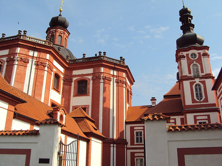 klášter, Mariánská týnice, tjechie, Architektura, Historie, známé místo, kostel