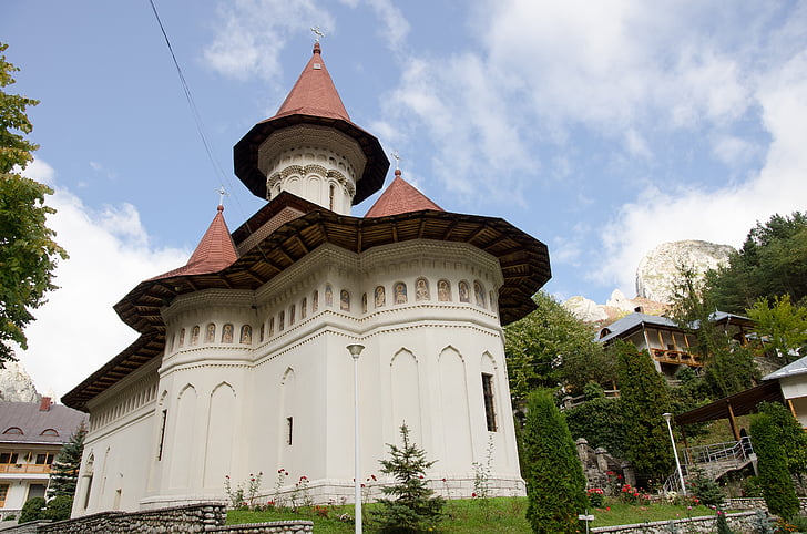 Ramet, luostari, Romania, arkkitehtuuri, kirkko, historia, kuuluisa place