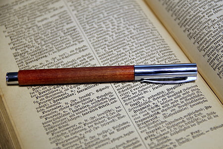 ปากกา, หนังสือ, โกธิค, neogotyk, เขียน, เยอรมัน, พิมพ์