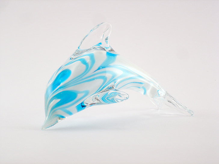 Dolphin, tuotteen, Crystal, koristeeksi, Mar, Ornamentti, sisustus