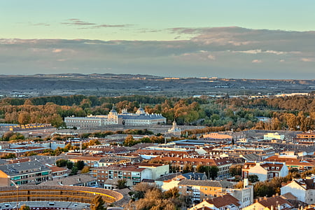 Aranjuez, Madrid, Španělsko, krajina, UNESCO, Královský palác, palác