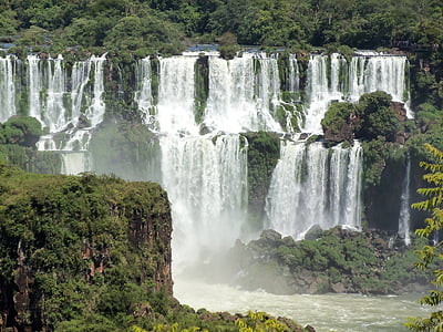 Cataratas, Foz iguaçu, caídas de agua, Foz, Iguaçu, Iguazú de boca