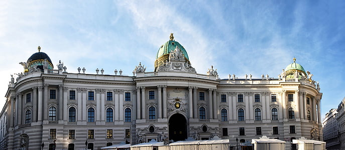 Hofburgi, Viin, Austria, Palace, arhitektuur, ajalugu, Turism