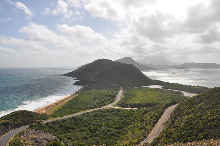 caribbean, views, dare, forest, himmel, solar, sea