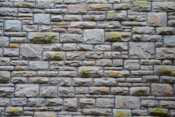 Kameni zid, velški zid, kamena, Walesa, velški, zid, srednjovjekovni