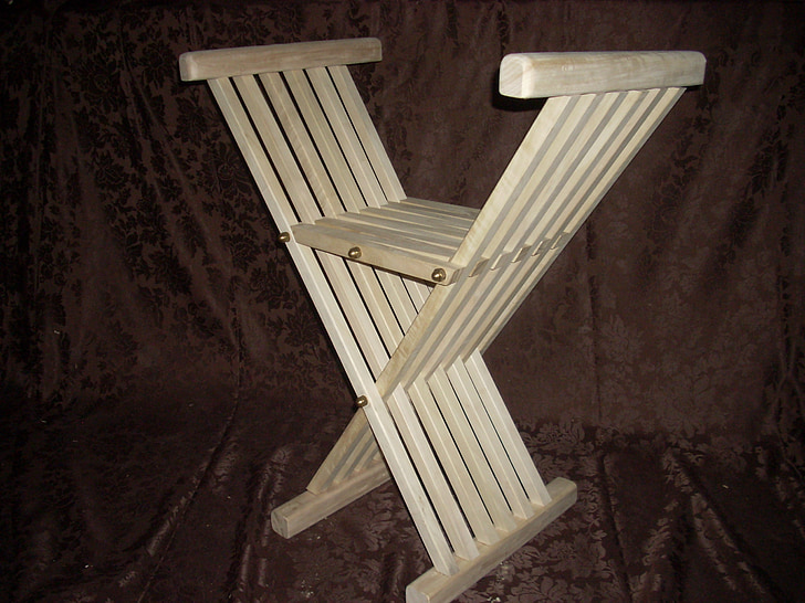 scaun, Savonarola, lemn