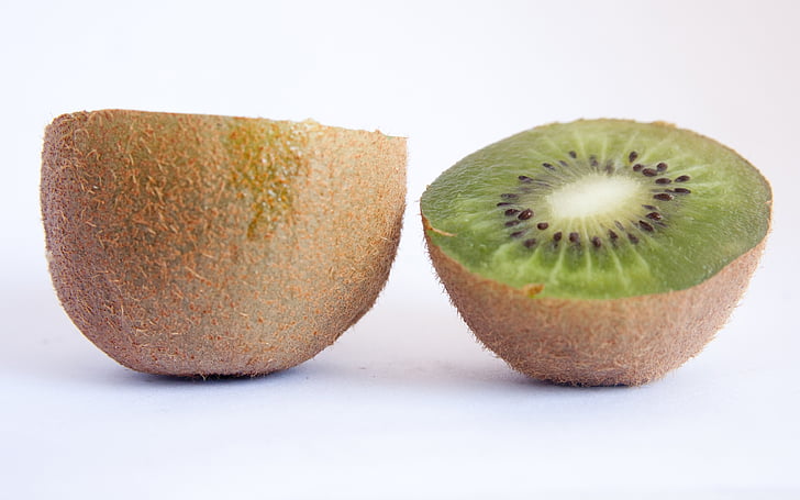 Kiwi, fruit, knippen, gezonde, voedsel, vers, sappige
