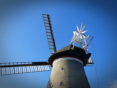 vindsnurra, Mill, gamla, Windmill, Wing, tur, historiskt sett