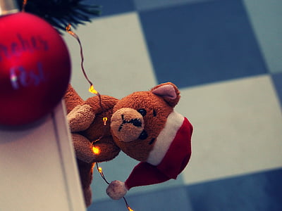 Weihnachtsmütze, Weihnachten, Schmuck, Gruß zu Weihnachten, Weihnachtszeit, romantische, Dekoration