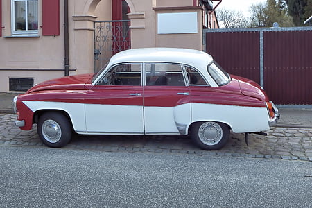 Auto, Oldtimer, ιστορικά, Ανατολική Γερμανία, Κάστρο Wartburg, όχημα