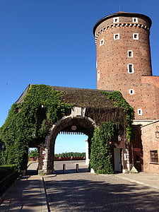 Wawel, Castle, Krakkó, emlékmű, Lengyelország, a Múzeum, építészet