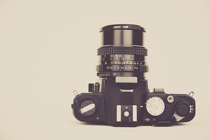 Foto, cámara, lente, Fotografía, tecnología, película, cámara SLR
