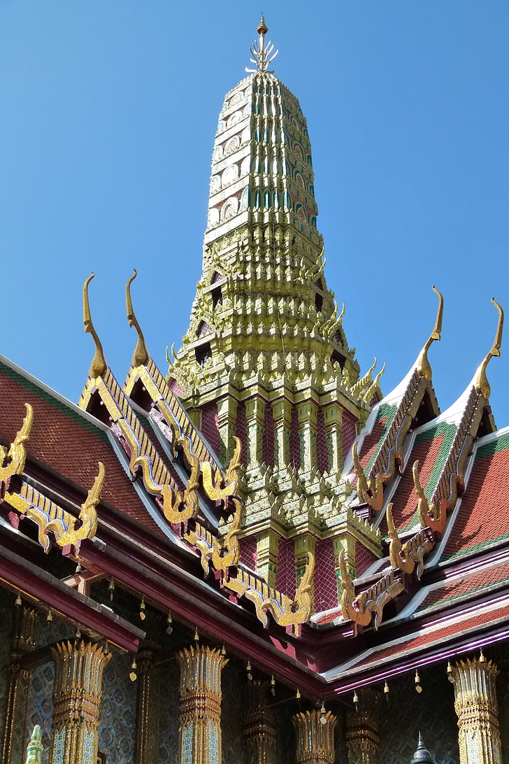 Тайланд, храма, buddistisch, будистки храм, почивка, стар, медитация