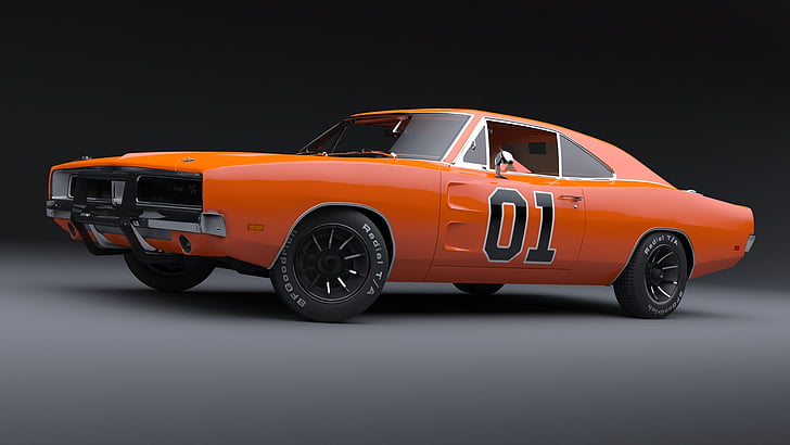 general lee, dodge charger, muscle car, iconic car, duke of hazzard, car, land Vehicle