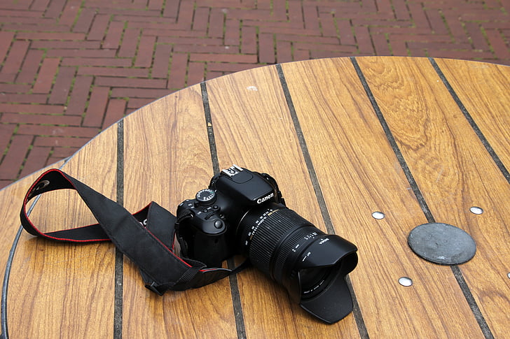 камера, Canon, леща, обектив на камерата, фотография