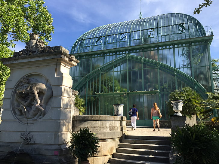 Auteuil, växthus, Roland, Garros, arkitektur, berömda place