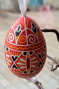 Velikonoce, Velikonoční vajíčko, Deco, husí vejce, umění, Zavřít, Velikonoční vejce
