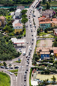cesti, prometa, marmelado, perspektive, pogled iz zraka, ulica, Geografija