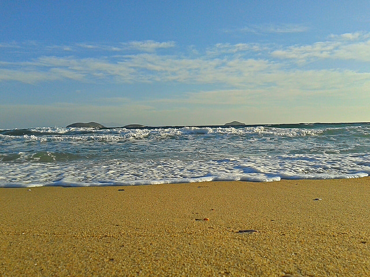 sea, beach, sand, sandy, coast, andros, island