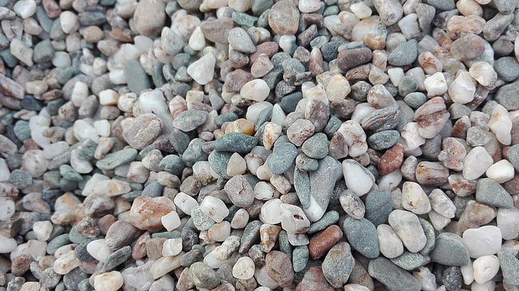gravel, pebbles, beach, pebble, pebble beach, gray, plot