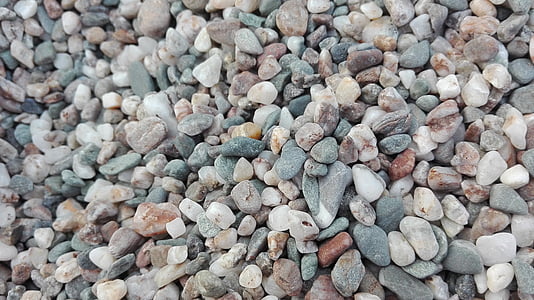 砾石, 鹅卵石, 海滩, 卵石, 圆石滩, 灰色, 阴谋