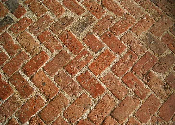 murstein, mønster, bakken, murstein stein, tekstur, arkitektur, grov