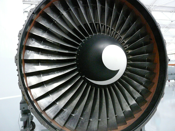 turbine, moteur, avion