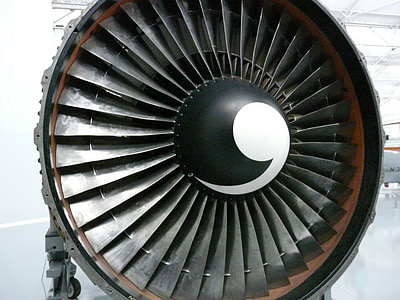 turbine, Motor, vliegtuig