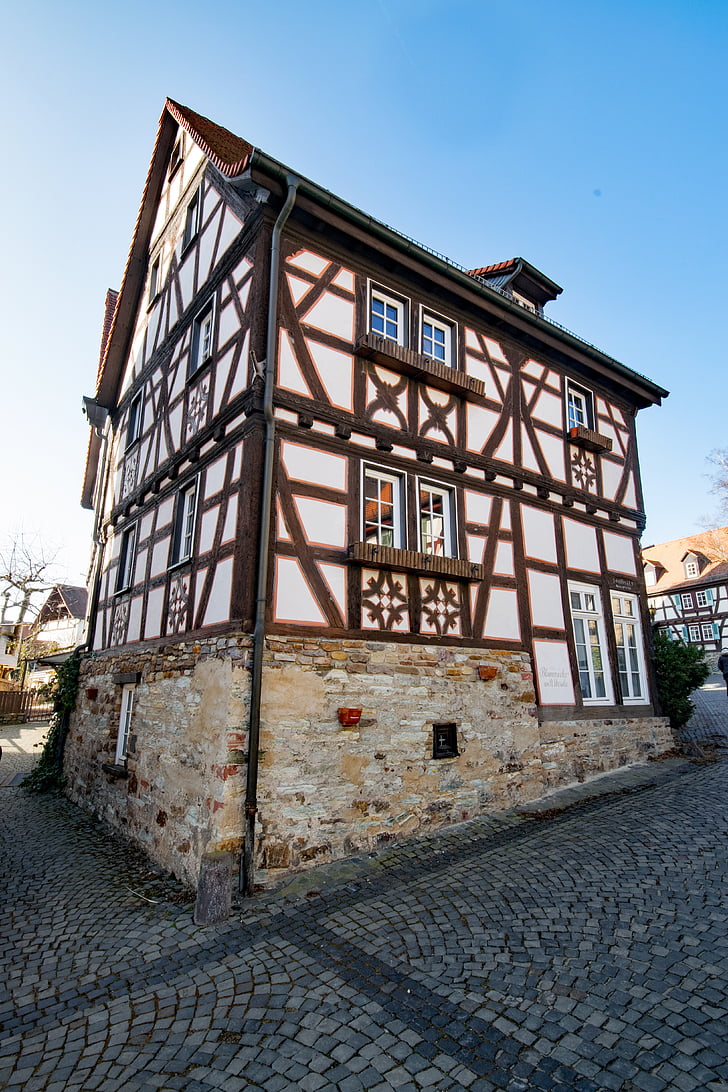 oberursel, hesse, germany, old town, truss, fachwerkhaus, places of interest