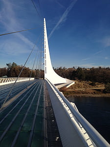 híd, Redding, közúti, turisztikai látványosságok