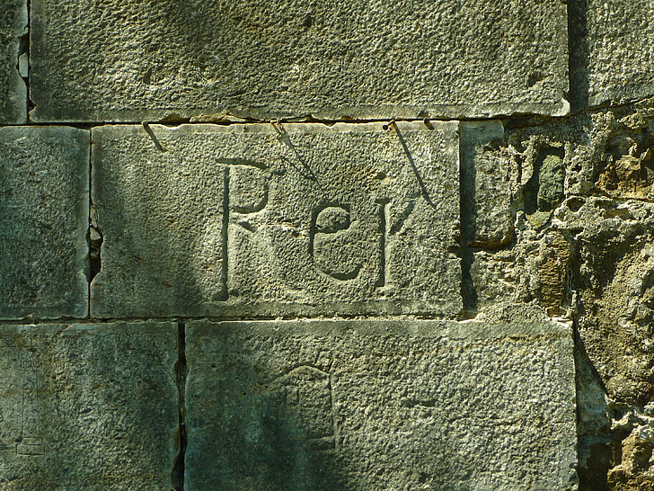 escriptura, signatura, inscripció, cal·ligrafia, gravat, pedra, blocs