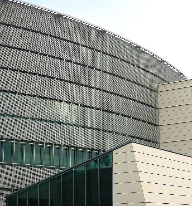 bâtiment, façade, Windows, Arena, Helsinki, Finnois