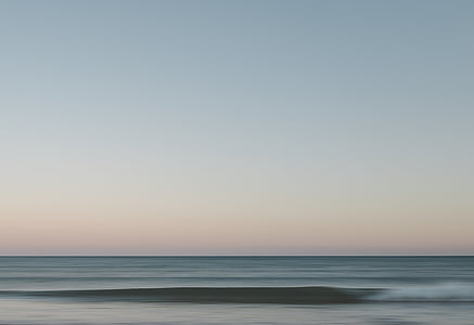 gris, cels, oceà, ones, Mar, horitzó, representacions