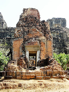 Ruin, anghor ce qui, Cambodge, expiré, histoire, l’Asie, architecture