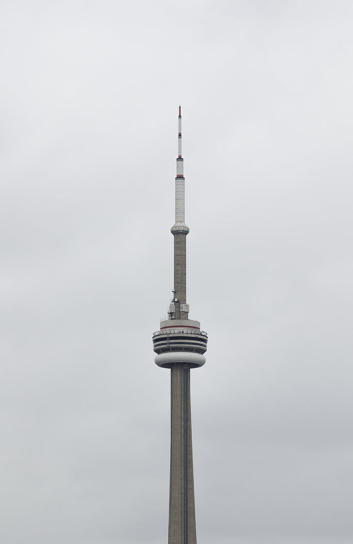 edifício, Torre CN, Marco, arranha-céu, Toronto, Torre, Torre de comunicações