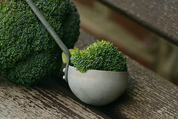 brócolis, produtos hortícolas, saudável, cozinhar, nutrição, Frisch, vegan