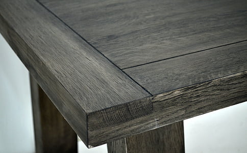 オーク, 卓上, テーブル, アンティック グレー, 木材・素材, 板, 背景