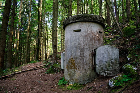 Obersalzberg, Beieren, Berchtesgaden, Bunker, derde rijk, ruïne, Alpine