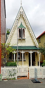 Casa, velho, casa velha, arquitetura, prédio antigo, Historicamente, Nova Zelândia